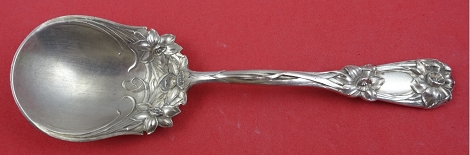 Preserve Spoon w/ narcissus-daffodils   6 1/2